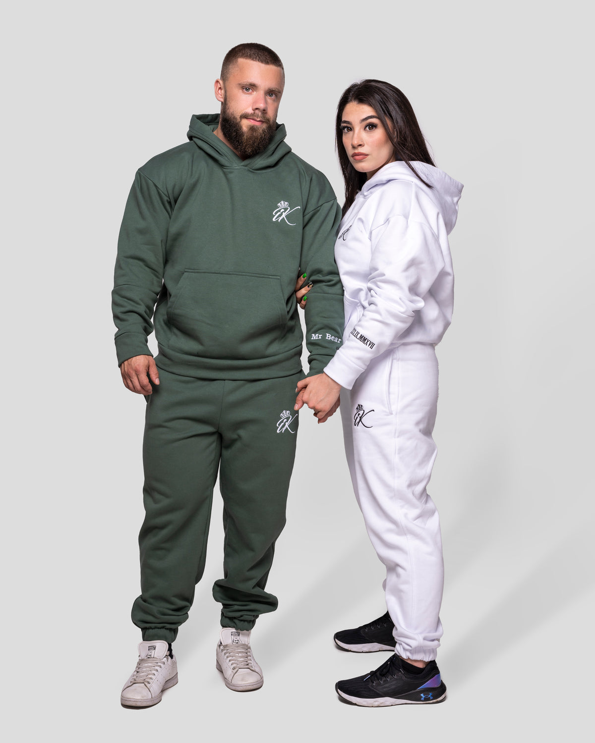 Унисекс Екип Oversize "Crush" White