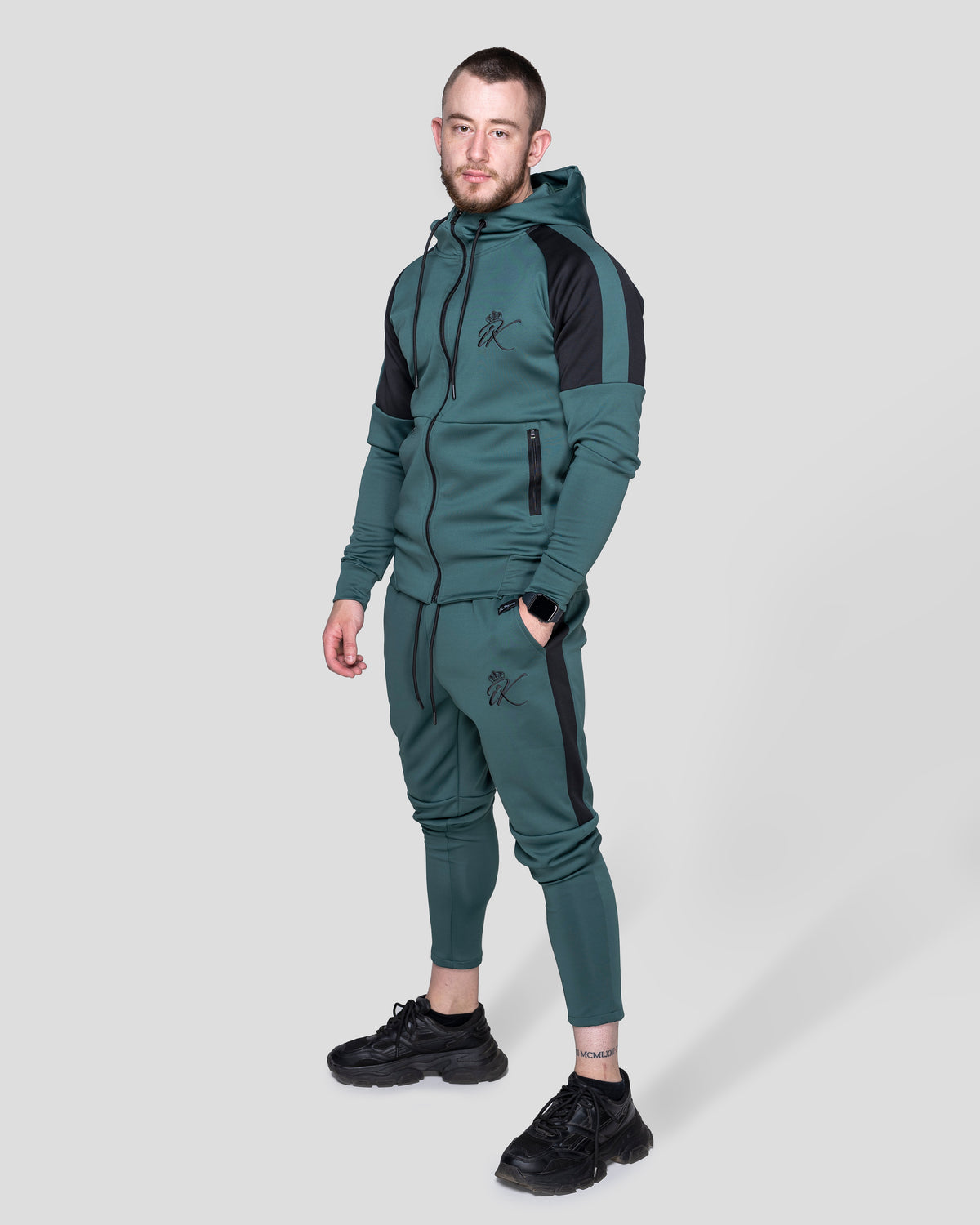 Спортно Горнище "Inspire" Green Black