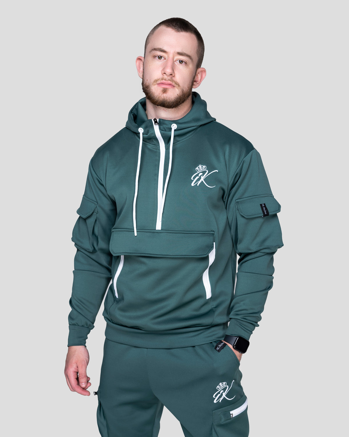 Карго Горнище "Inspire" Green White