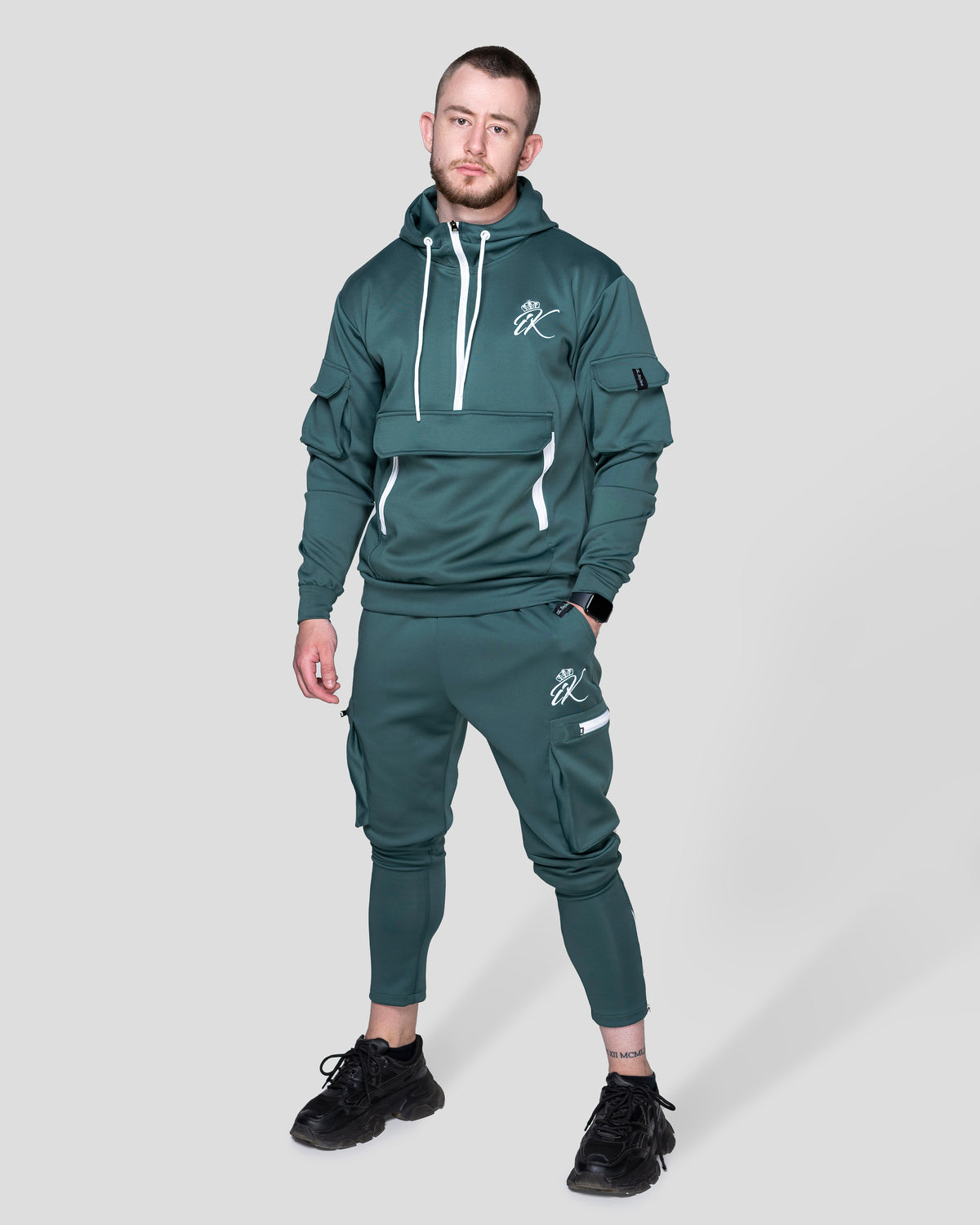 Карго Горнище "Inspire" Green White