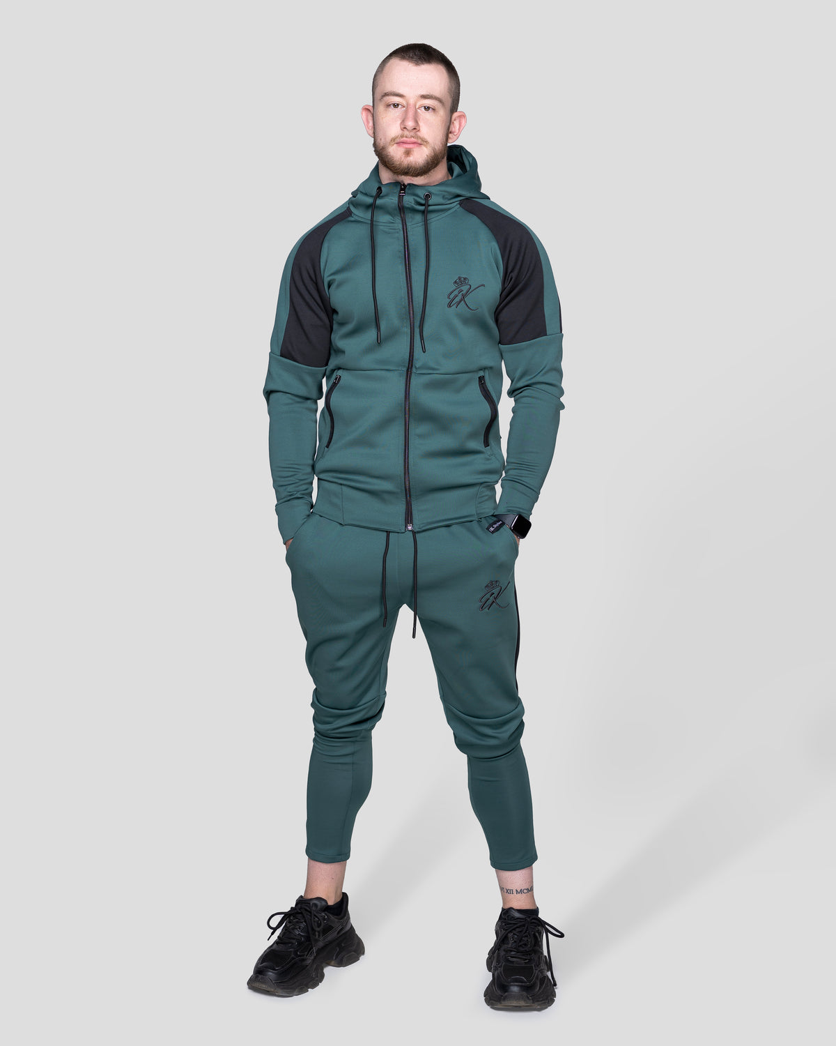 Спортно Горнище "Inspire" Green Black
